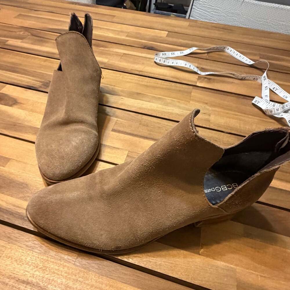 Bcbgeneration Ankle Boots Size 8.5 Brown